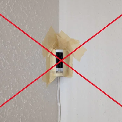 Giá treo góc tường cho camera Ring - Giải pháp lắp đặt an ninh gọn gàng