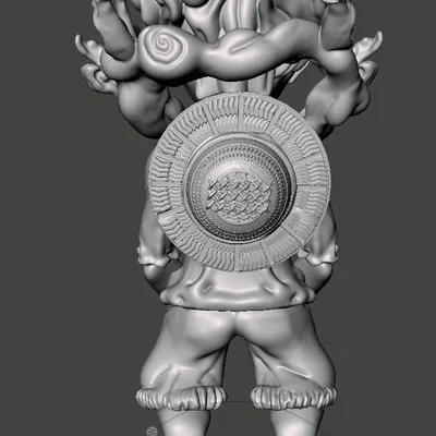 Mô hình giá đỡ tay cầm chơi game Luffy Gear 5 in 3D cực chất
