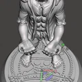 Mô hình giá đỡ tay cầm chơi game Luffy Gear 5 in 3D cực chất - Thumbnail 5
