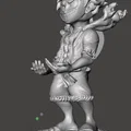 Mô hình giá đỡ tay cầm chơi game Luffy Gear 5 in 3D cực chất - Thumbnail 7