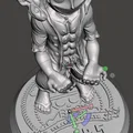 Mô hình giá đỡ tay cầm chơi game Luffy Gear 5 in 3D cực chất - Thumbnail 8