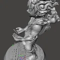 Mô hình giá đỡ tay cầm chơi game Luffy Gear 5 in 3D cực chất - Thumbnail 9