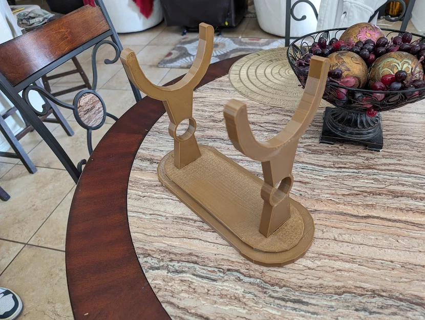 Giá đỡ Shofar (kèn sừng cừu) in 3D trưng bày sang trọng - Image 2