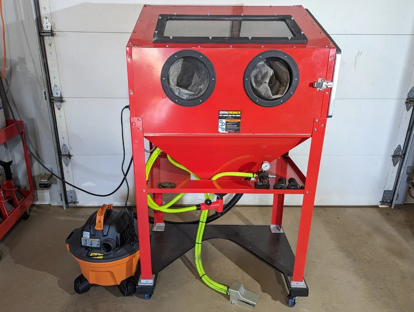 Các bản độ cho tủ phun cát Harbor Freight - Image 1