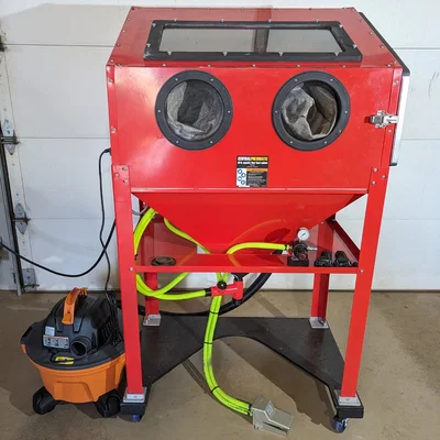 Các bản độ cho tủ phun cát Harbor Freight