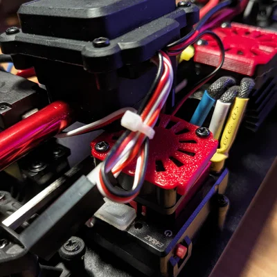 Nắp bảo vệ quạt tản nhiệt cho xe RC MJX Hyper Go 1/14