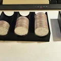 Khay đựng tiền xu 3 ngăn (Simple Quarter Tray) in 3D cực gọn - Thumbnail 2