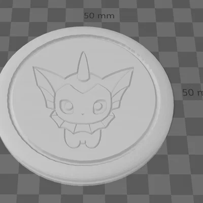 Bộ lót ly Eeveelution hoạt hình (9 món) – Cartoon Eeveelution Coaster Set