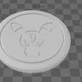 Bộ lót ly Eeveelution hoạt hình (9 món) – Cartoon Eeveelution Coaster Set - Thumbnail 6