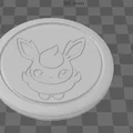 Bộ lót ly Eeveelution hoạt hình (9 món) – Cartoon Eeveelution Coaster Set - Thumbnail 7