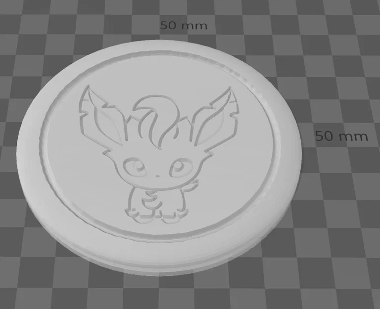 Bộ lót ly Eeveelution hoạt hình (9 món) – Cartoon Eeveelution Coaster Set - Image 9