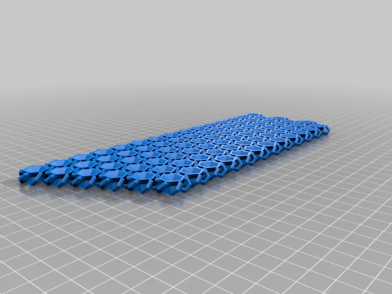 Dải Baldric Chainmail Lục Giác (phong cách Star Trek) - Image 4