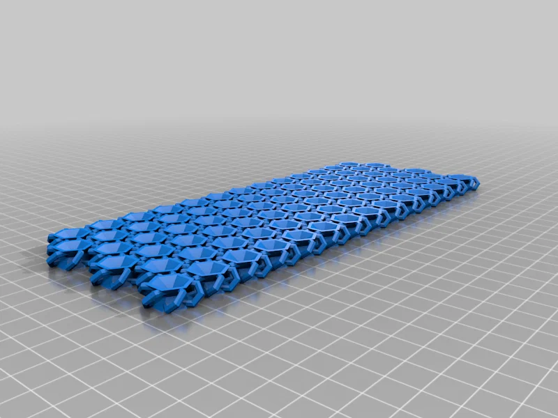 Dải Baldric Chainmail Lục Giác (phong cách Star Trek) - Image 5