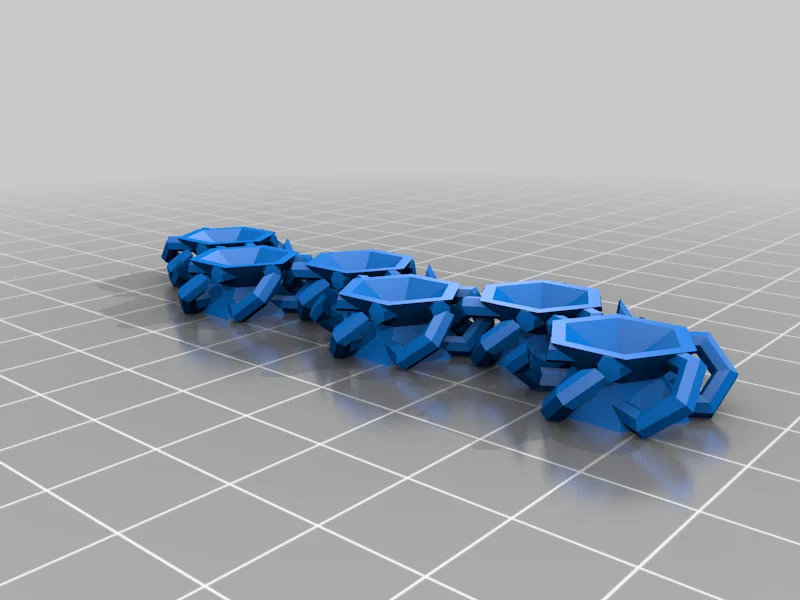 Dải Baldric Chainmail Lục Giác (phong cách Star Trek) - Image 7