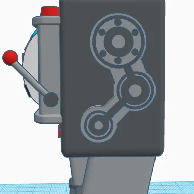 Mô hình Robot Retro kết hợp máy Slot Machine độc đáo