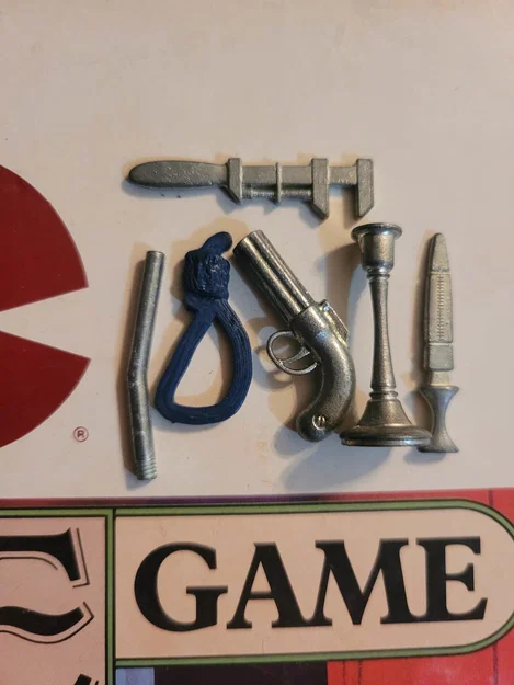 Bộ Quân Cờ Thay Thế Cho Board Game Clue - Giải Pháp Phục Hồi Game - Image 2