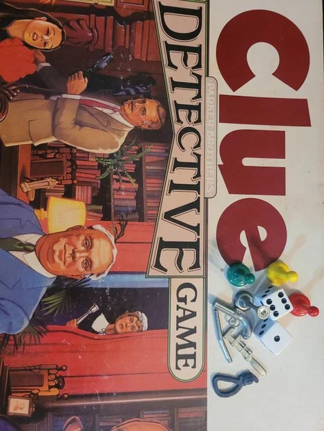 Bộ Quân Cờ Thay Thế Cho Board Game Clue - Giải Pháp Phục Hồi Game - Image 3