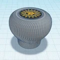 Tay nắm tủ in 3D phong cách với thiết kế lỗ lục giác chắc chắn - Thumbnail 2