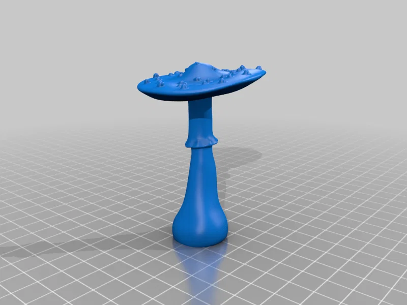 Mô hình nấm Amanita (Magical Mushroom 10) in 3D trang trí tuyệt đẹp - Image 1