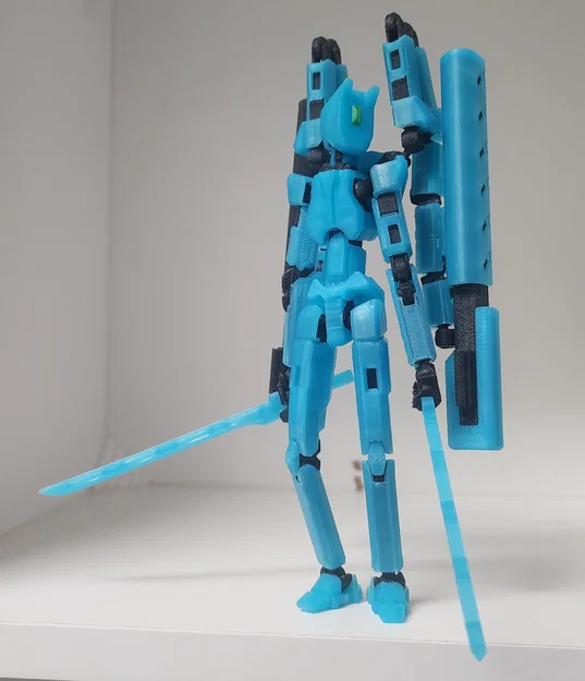 Bộ Phụ Kiện Weapons Backpack Và Railgun Cho Mô Hình Atelidae 13 Series - Image 1