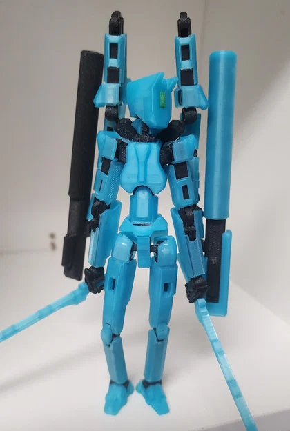 Bộ Phụ Kiện Weapons Backpack Và Railgun Cho Mô Hình Atelidae 13 Series - Image 3