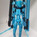 Bộ Phụ Kiện Weapons Backpack Và Railgun Cho Mô Hình Atelidae 13 Series - Thumbnail 3