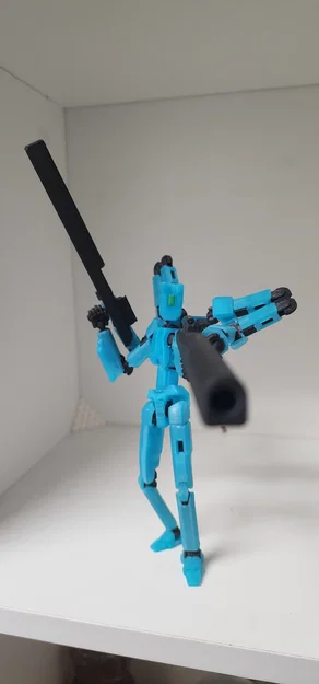 Bộ Phụ Kiện Weapons Backpack Và Railgun Cho Mô Hình Atelidae 13 Series - Image 9
