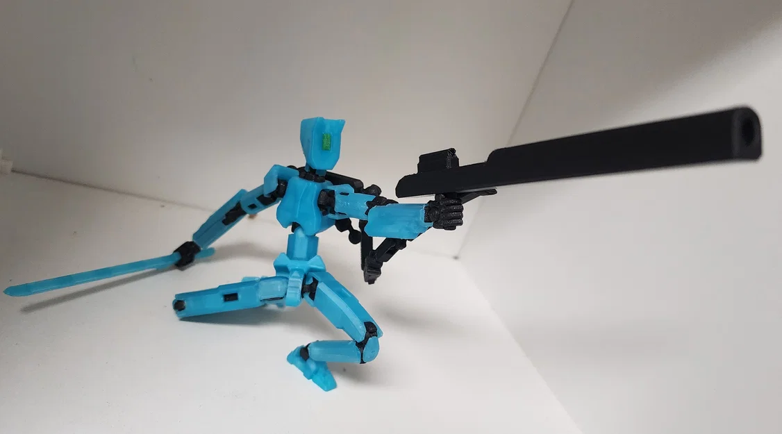 Bộ Phụ Kiện Weapons Backpack Và Railgun Cho Mô Hình Atelidae 13 Series - Image 10