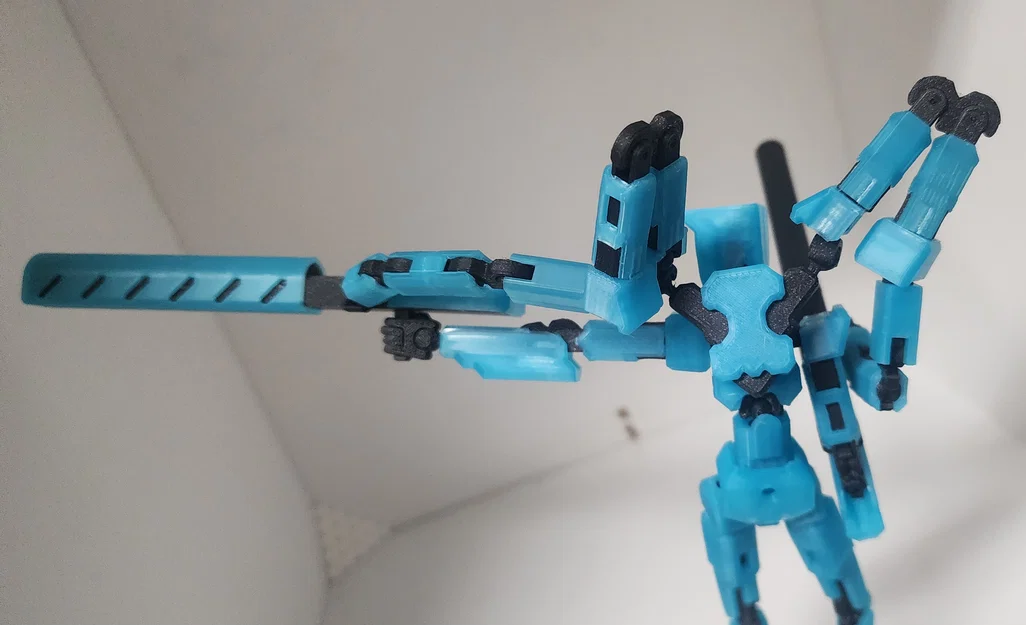 Bộ Phụ Kiện Weapons Backpack Và Railgun Cho Mô Hình Atelidae 13 Series - Image 12