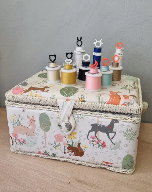 Giá giữ spool & bobbin để lưu trữ chỉ theo cặp đúng màu, tiện lợi - Image 4