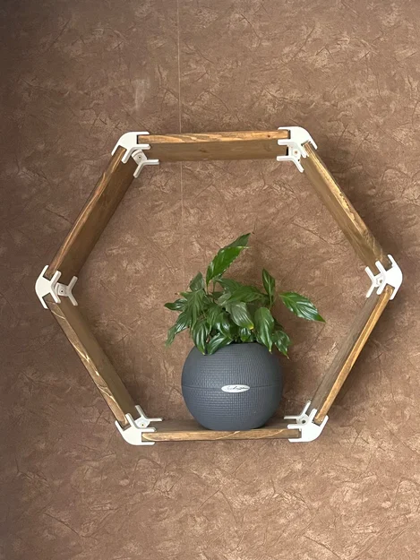 DIY Khớp Nối Ván Gỗ Làm Kệ & Nội Thất (Wooden Board Joint Connector) - Image 3