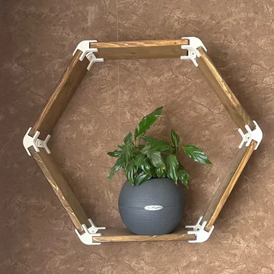 DIY Khớp Nối Ván Gỗ Làm Kệ & Nội Thất (Wooden Board Joint Connector)