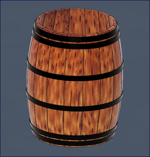 Thùng gỗ (Barrel) - Image 2