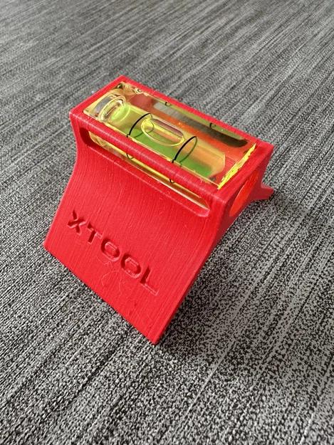 Gá đỡ cân bằng thước thủy cho máy xTool (Rotary S1) - Image 1