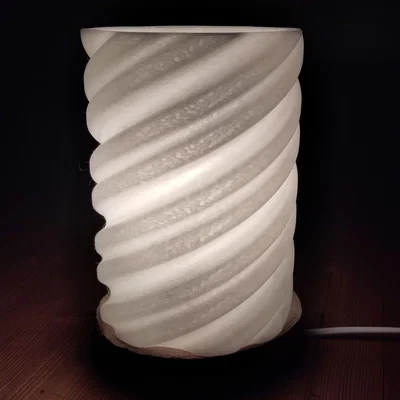 Tự in chụp đèn xoắn ốc Lamp Helix tinh tế tại nhà