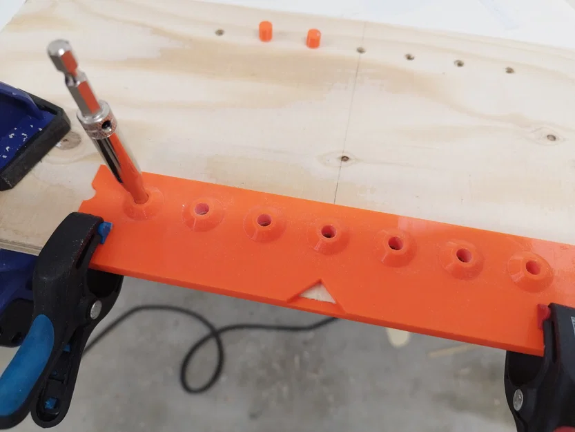 Jig Canh Chốt Kệ Parametric (Parametric Shelf Pin Jig) - Image 4
