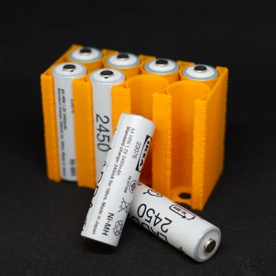 Khay đựng pin AA/AAA (Battery Holder) xếp chồng
