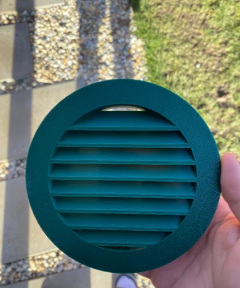 Nắp thông gió 125mm cho ống nhựa KG - Thiết kế in 3D bền bỉ - Image 1