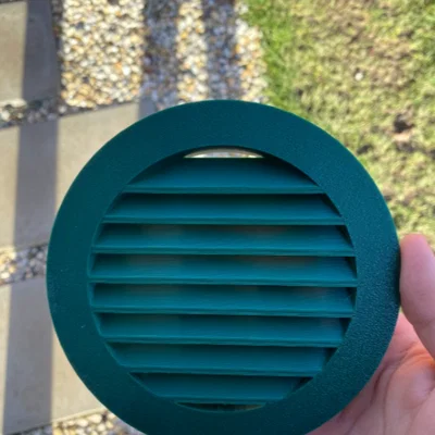 Nắp thông gió 125mm cho ống nhựa KG - Thiết kế in 3D bền bỉ