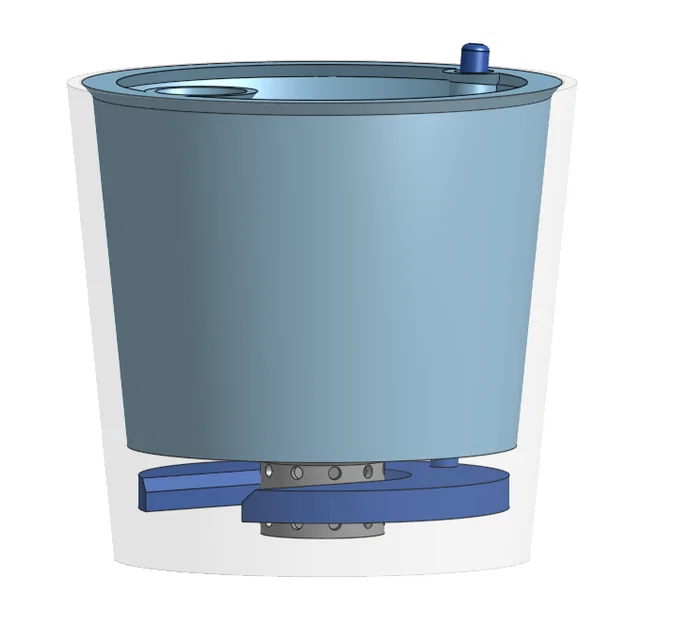 Chậu Tự Tưới Parametric (Self Watering Planter) Có Que Thăm Mực Nước - Image 2