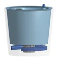 Chậu Tự Tưới Parametric (Self Watering Planter) Có Que Thăm Mực Nước - Thumbnail 2