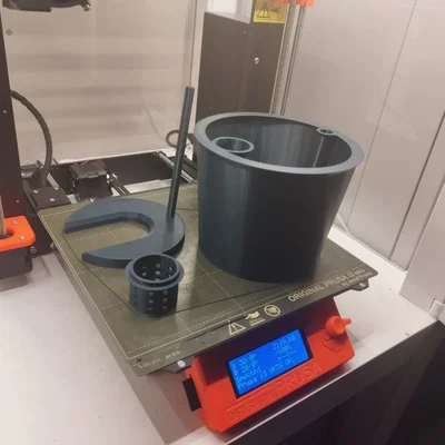 Chậu Tự Tưới Parametric (Self Watering Planter) Có Que Thăm Mực Nước