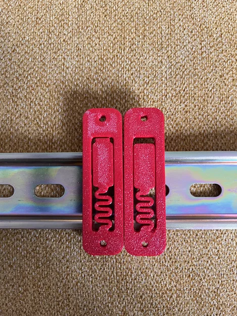 Adapter DIN Rail cứng cáp hơn cho Meanwell RS-25-5 - Image 2