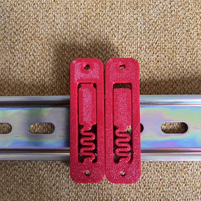 Adapter DIN Rail cứng cáp hơn cho Meanwell RS-25-5
