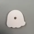 Nam châm tủ lạnh hình ma uống cà phê đáng yêu cho máy in 3D - Thumbnail 2