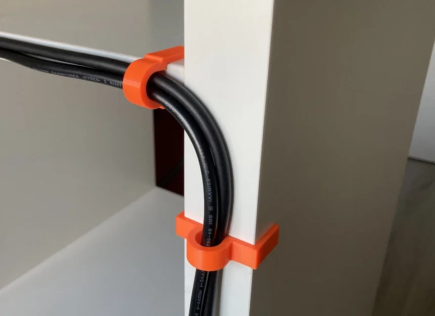 Kẹp giữ dây siêu chắc cho IKEA Kallax, Besta và nhiều loại khác - Image 1