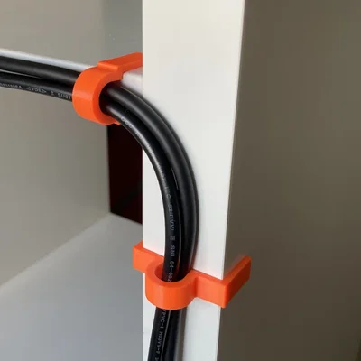 Kẹp giữ dây siêu chắc cho IKEA Kallax, Besta và nhiều loại khác