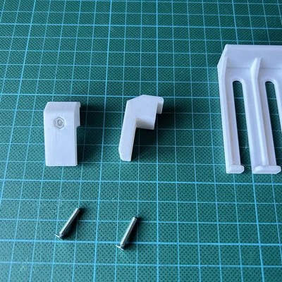 Kẹp giữ dây cáp phòng lab 6mm (Lab Cable Holder 6mm)