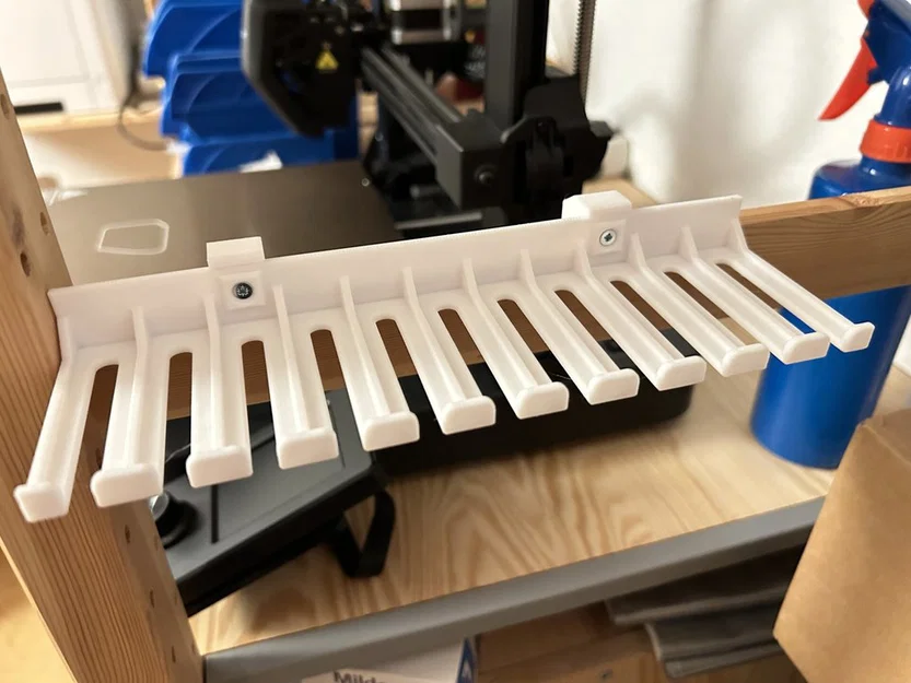 Kẹp giữ dây cáp phòng lab 6mm (Lab Cable Holder 6mm) - Image 4