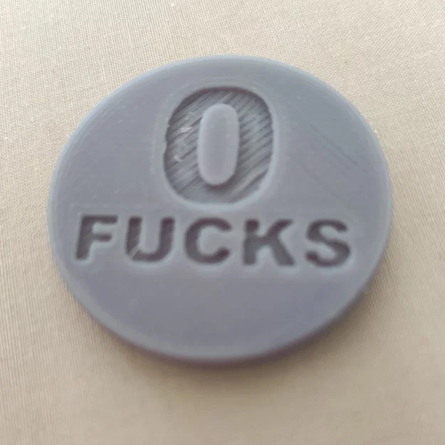 ZERO F*CKS COIN - Image 4